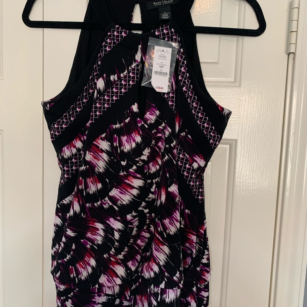 White House Black Market sleeveless shirt sz S NWT